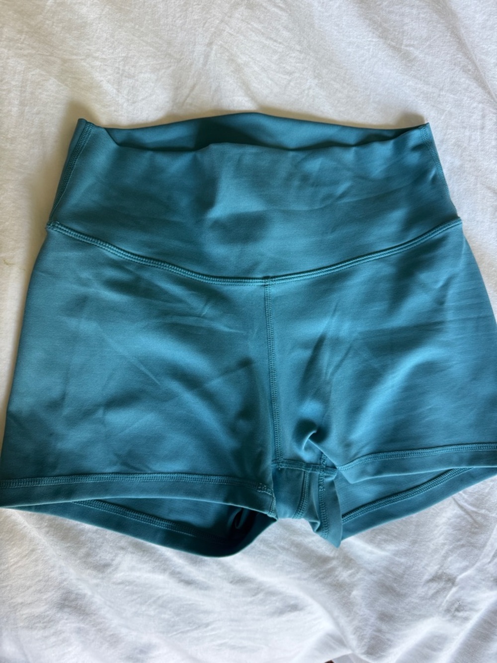 TYR Teal High-Rise Shorts